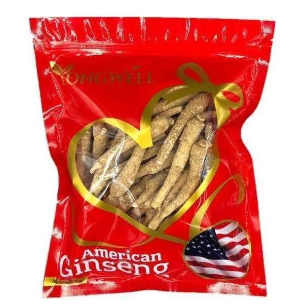 Hand-selected American Ginseng Root Medium Thin-Short Size (Gift Bag） - Buy at New Green Nutrition