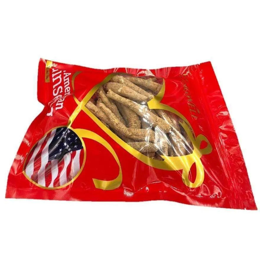 Hand-selected American Ginseng Root Medium Thin-Short Size (Gift Bag） - Buy at New Green Nutrition
