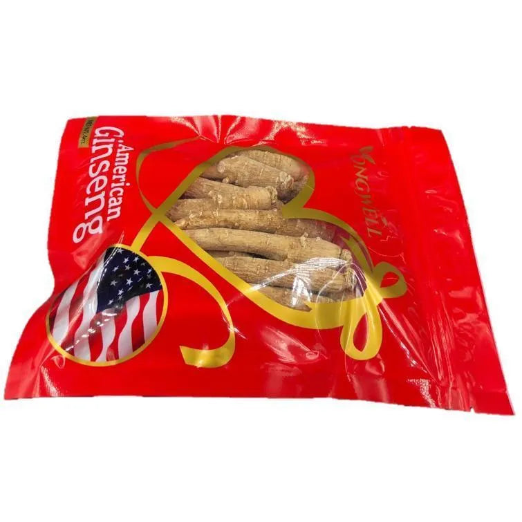 Hand-selected American Ginseng Root Medium Thin-Short Size (Gift Bag） - Buy at New Green Nutrition