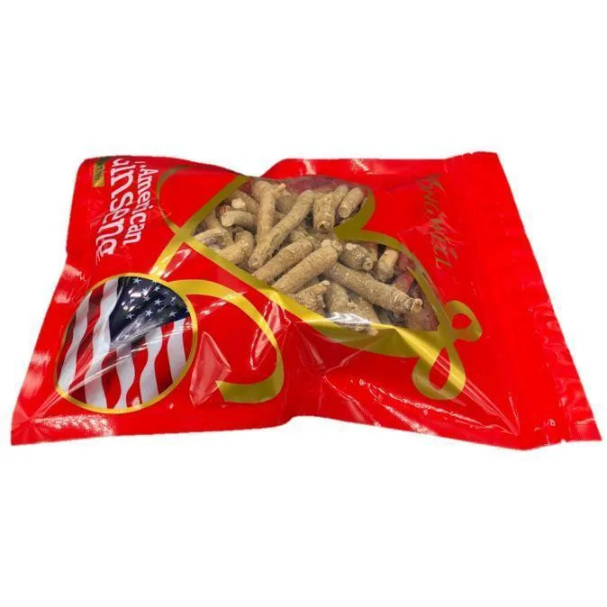 Hand-selected American Ginseng Root Small Thin-Short Size (Gift Bag） - Buy at New Green Nutrition