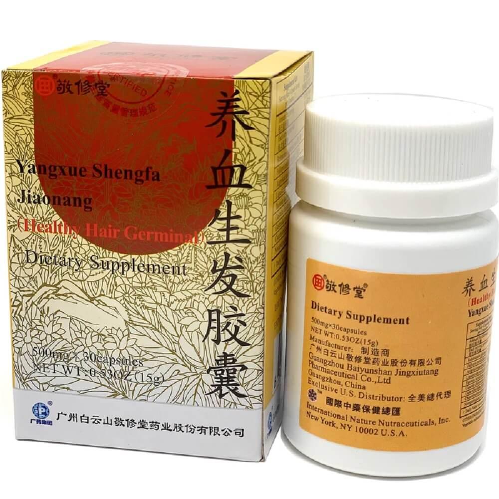 Healthy Hair Germinal, Yangxue Shengfa Jiaonang (30 Capsulses) - Buy at New Green Nutrition