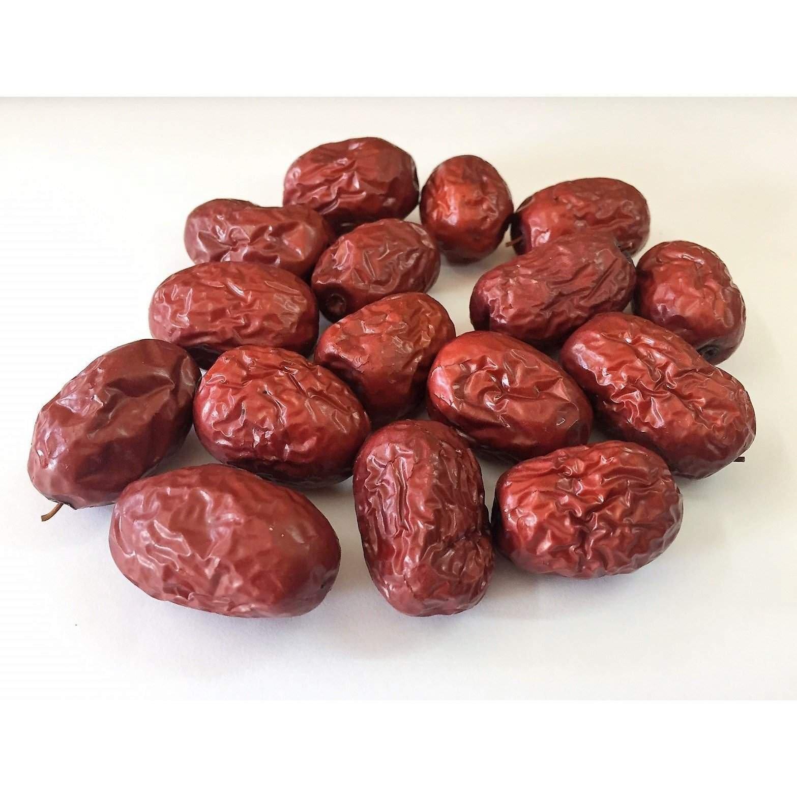 HerbsGreen Hand Selected Jujube Chinese Red Dates, Large Size - Buy at New Green Nutrition