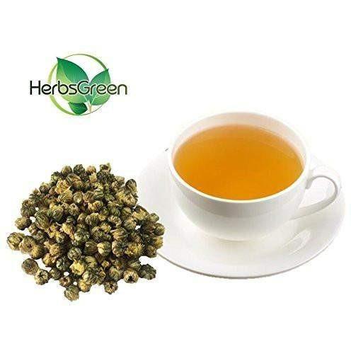 HerbsGreen Premium Dried Chrysanthemum Flower Buds (3 oz. Bag) - Buy at New Green Nutrition