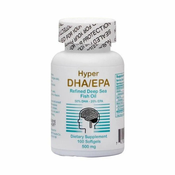 Hyper DHA+EPA Defined Deep Sea Fish Oil (100 Softgels) - Buy at New Green Nutrition