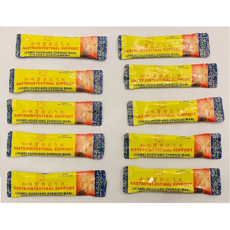 Jiawei Huo Xiang Zheng Qi Wan 6g (10 Bags) - Buy at New Green Nutrition