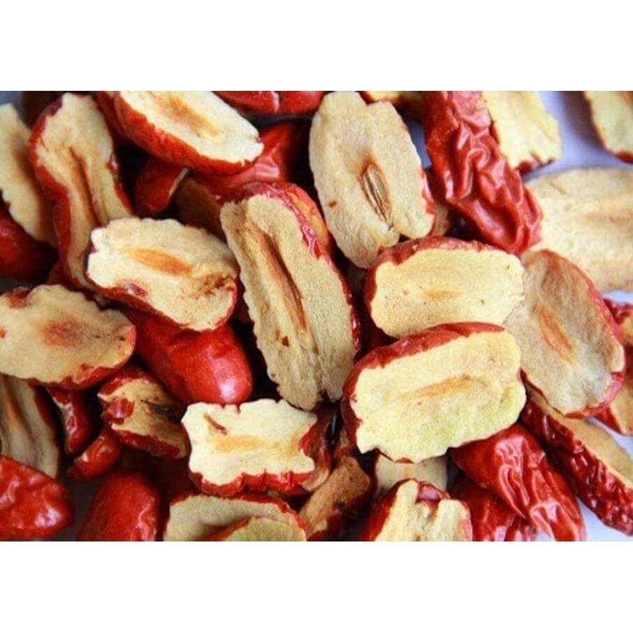 Jujube Chinese Red Dates Slices, No Seed (4oz) - Buy at New Green Nutrition
