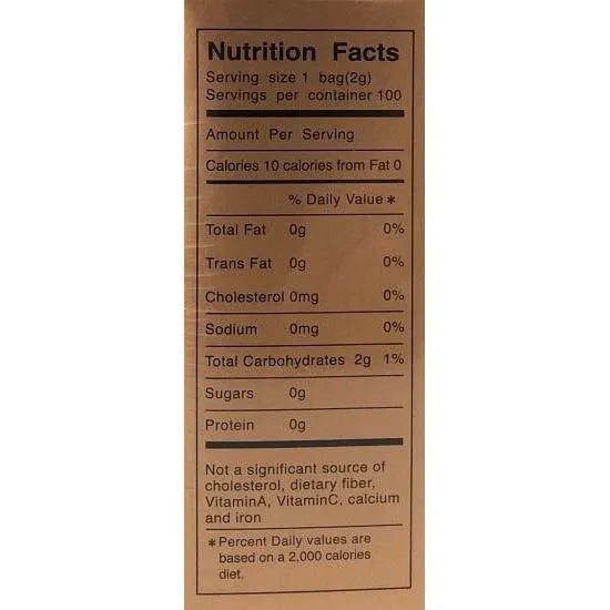 Korean Ginseng Lingzhi Tea (100 Instant Teabags) - Buy at New Green Nutrition