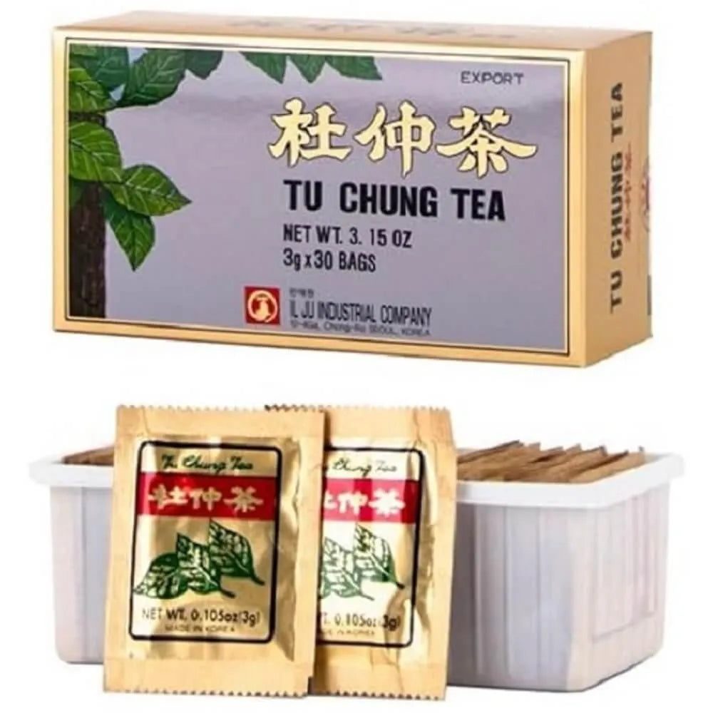 Korean Tu Chung Tea (30 Teabags) - Buy at New Green Nutrition