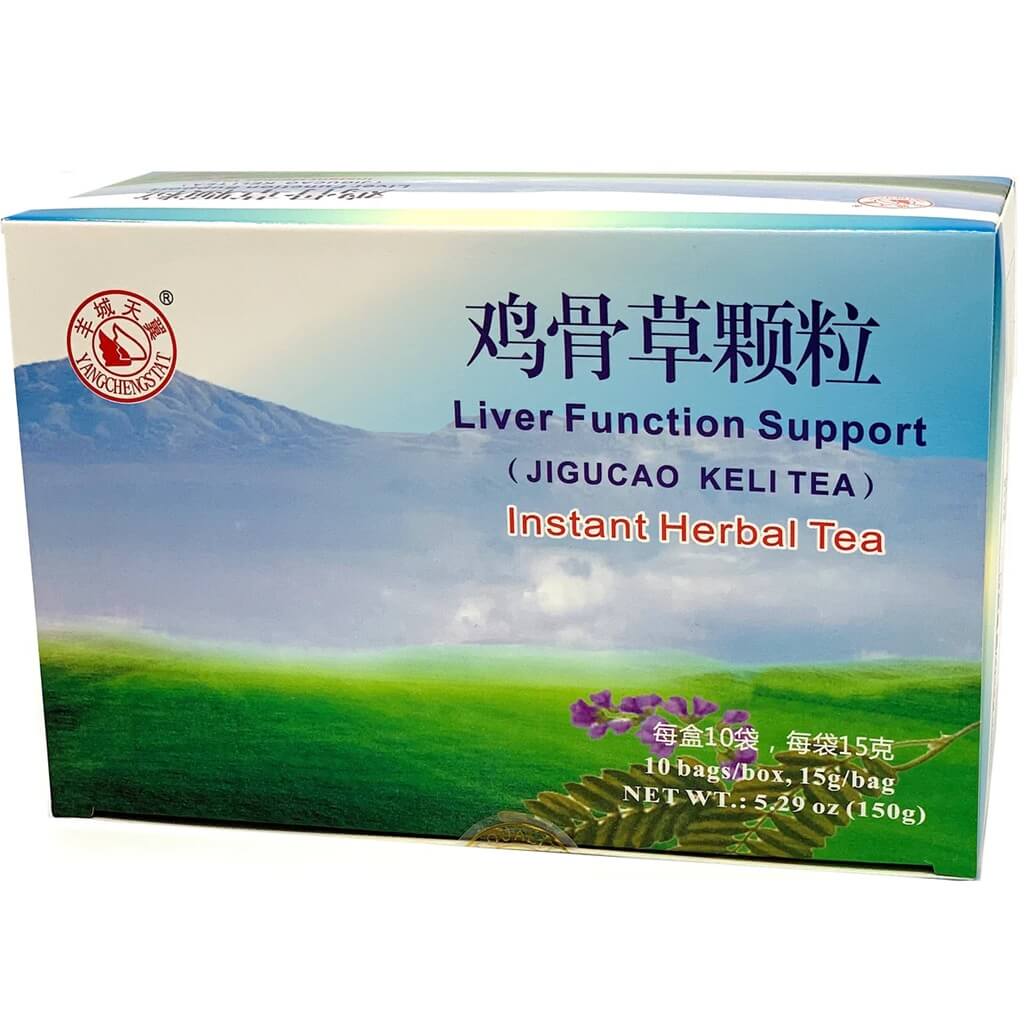 Liver Function Support, Jigucao Keli Herbal Tea (10 Sachets) - Buy at New Green Nutrition