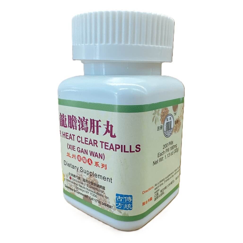 Liver Heat Clear (Long Dan Xie Gan Wan) Extra Concentrated (200 Pills) - Buy at New Green Nutrition