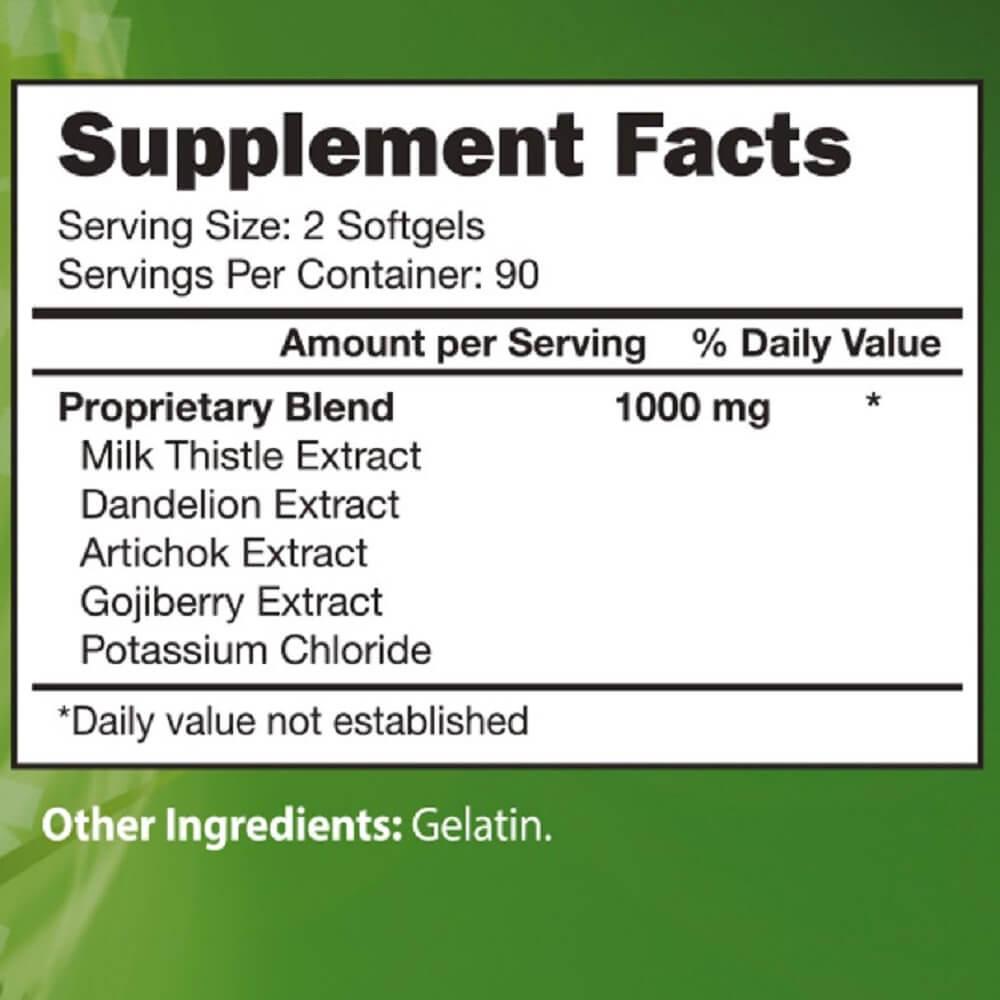 Liver Kidney Aid, Liver and Kidney Health Support (180 Softgels) - Buy at New Green Nutrition