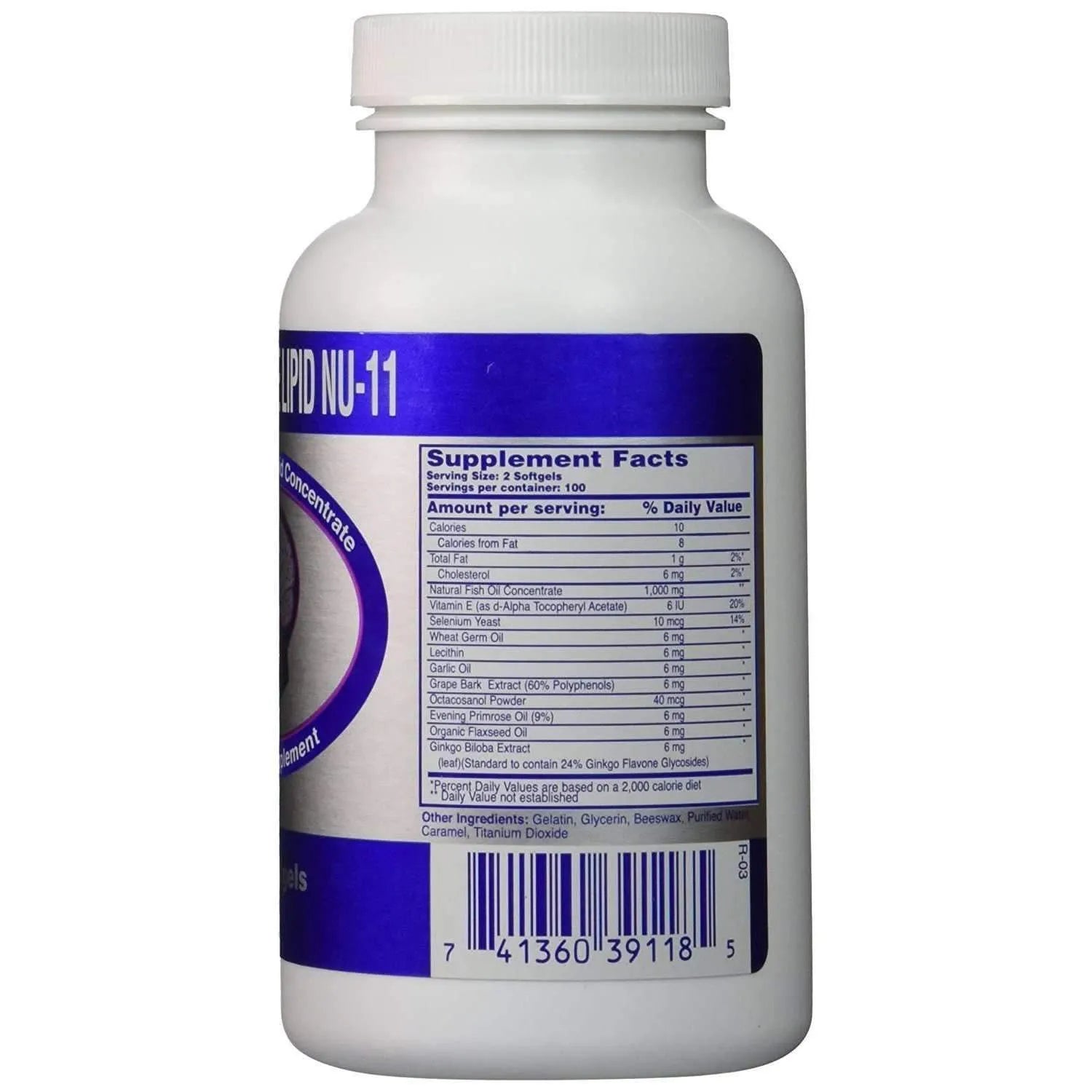 Marine Lipid Nu-11 (200 softgels) - Buy at New Green Nutrition