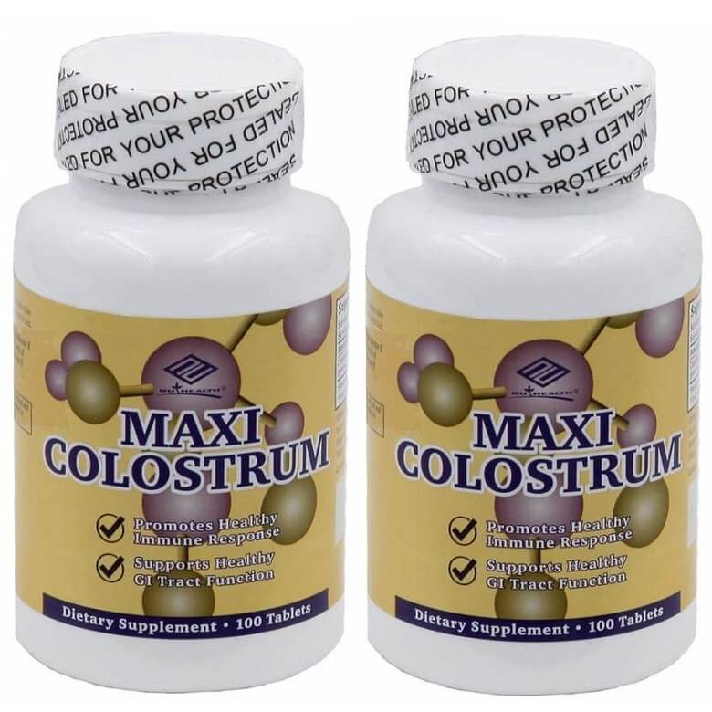 Maxi Colostrum 800mg (100 Tablets) - 2 Bottles - Buy at New Green Nutrition