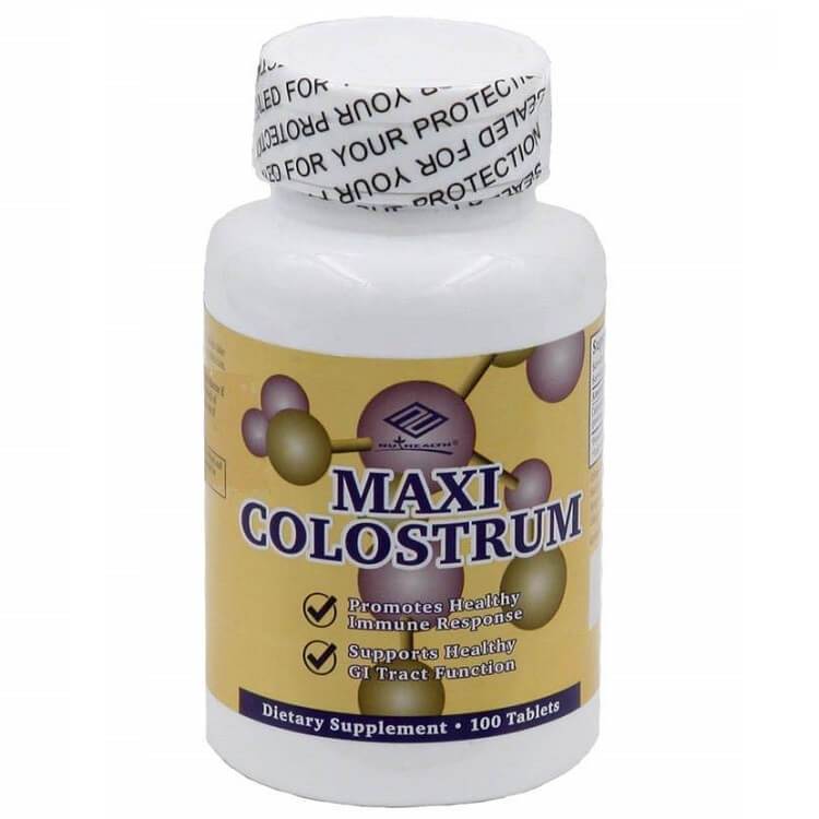 Maxi Colostrum 800mg (100 Tablets) - 2 Bottles - Buy at New Green Nutrition