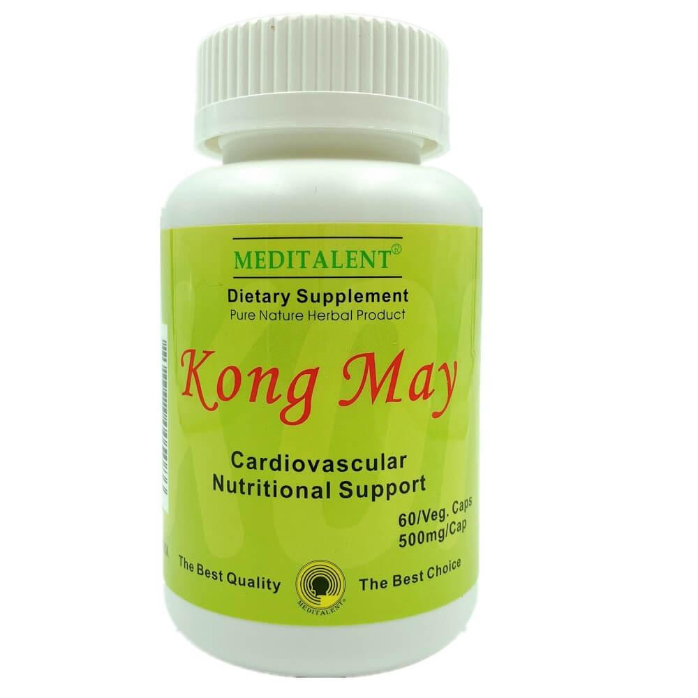 Meditalent Kong May (60 Capsules) + Total Cholesterol Complex (60 Capsules) Combo - Buy at New Green Nutrition