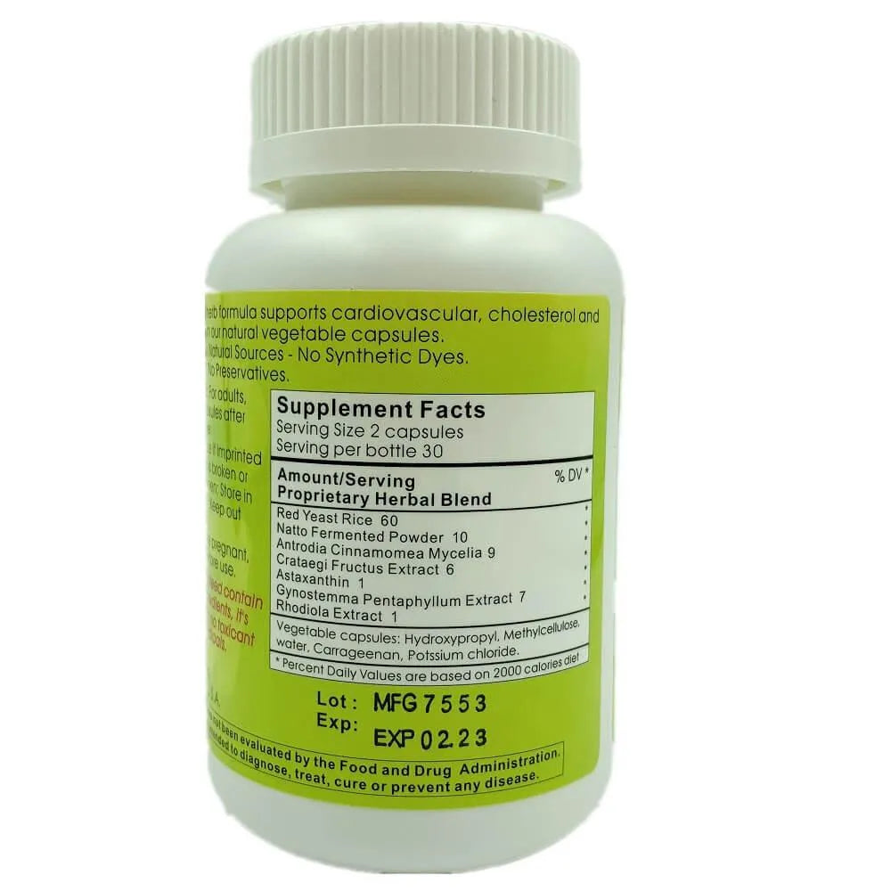 Meditalent Kong May (60 Capsules) + Total Cholesterol Complex (60 Capsules) Combo - Buy at New Green Nutrition