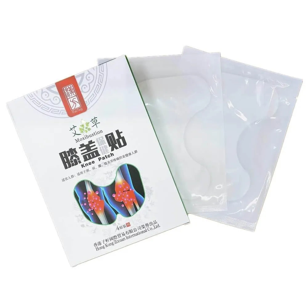 Moxibustion Knee Patch (4 Patches) - Buy at New Green Nutrition