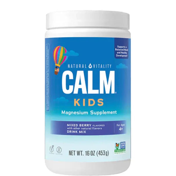 Natural Vitality Calm Kids Magnesium Supplement (16 oz) - Buy at New Green Nutrition