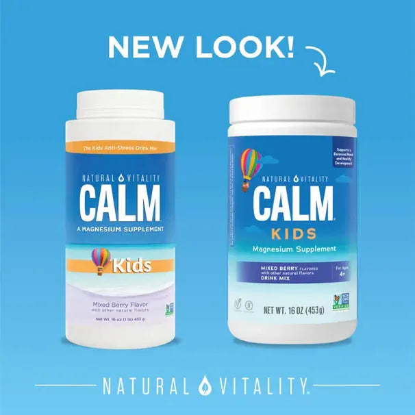 Natural Vitality Calm Kids Magnesium Supplement (16 oz) - Buy at New Green Nutrition