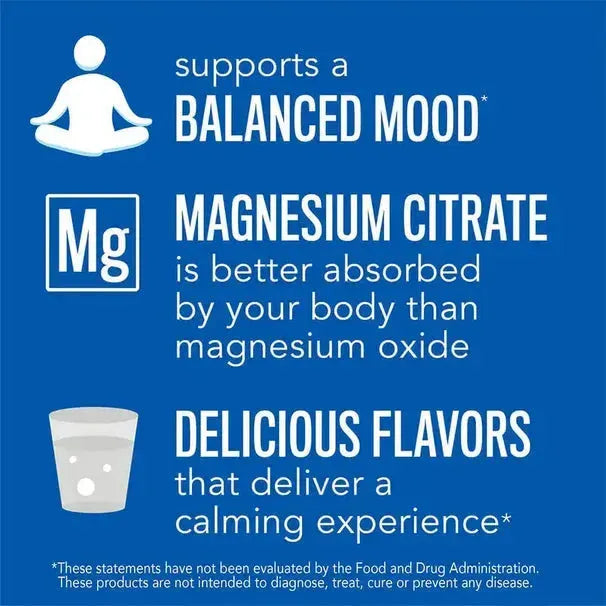 Natural Vitality Calm Magnesium Supplement Orange Flavored (16 oz) - Buy at New Green Nutrition