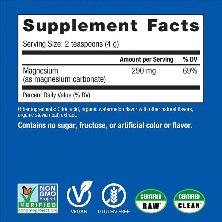 Natural Vitality Calm Magnesium Supplement Watermelon Flavored (16 oz) - Buy at New Green Nutrition