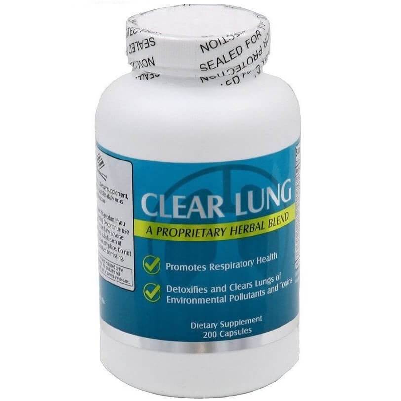 Nu Health Clear Lung (200 Capsules) - Buy at New Green Nutrition