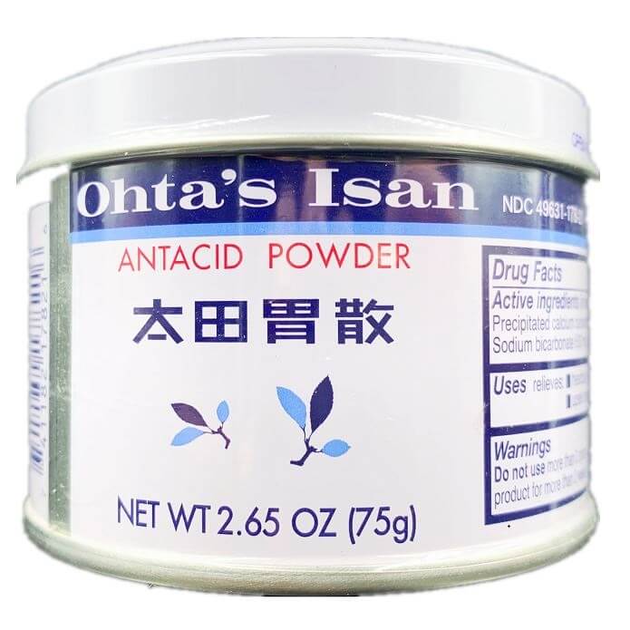 Ohta's Isan Antacid Powder (2.65 Oz.) - Buy at New Green Nutrition