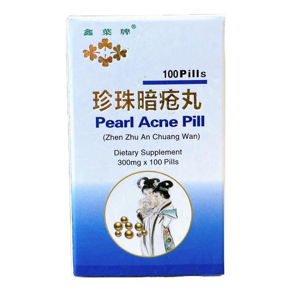Peral Acne Pill (Zhen zhu an chuang wan 100 Pills 300mg each) - Buy at New Green Nutrition