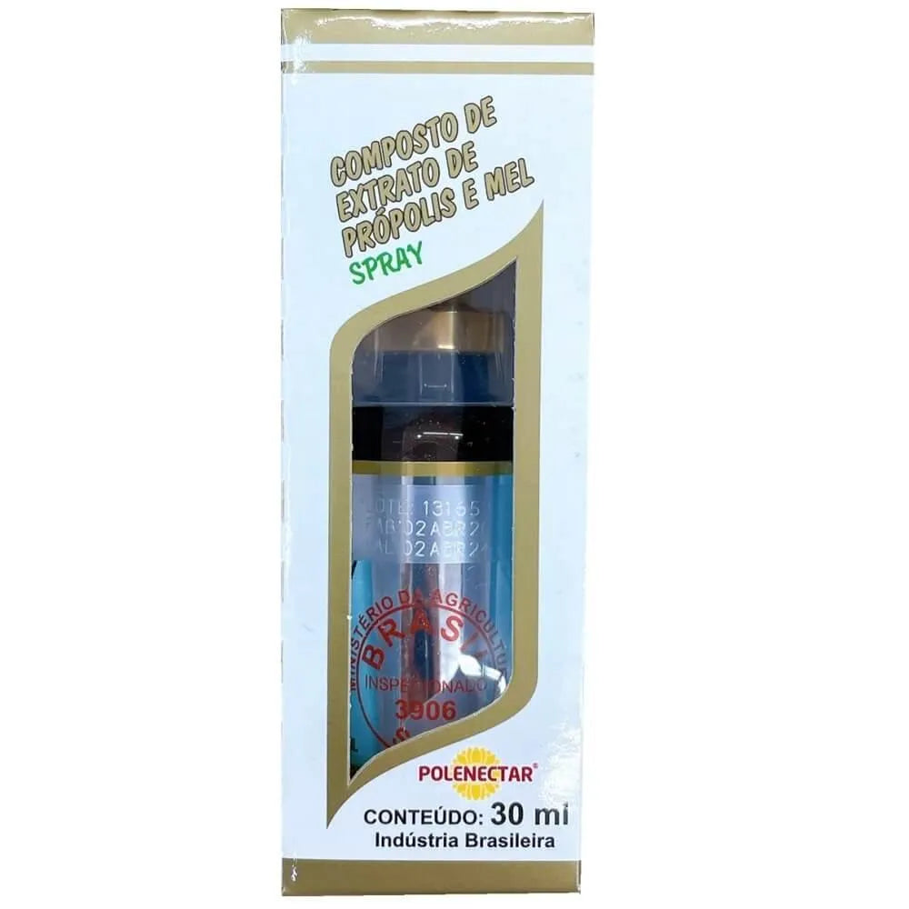 Polenectar Bee Propolis Extract with Honey in Spray Form (30ml) - Buy at New Green Nutrition