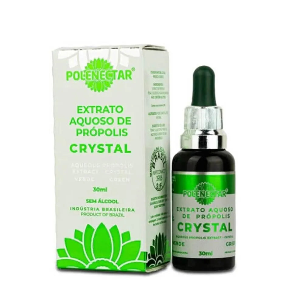 Polenectar Brazil Green Bee Aqueous Propolis Extract Crystal (30ml) - Buy at New Green Nutrition