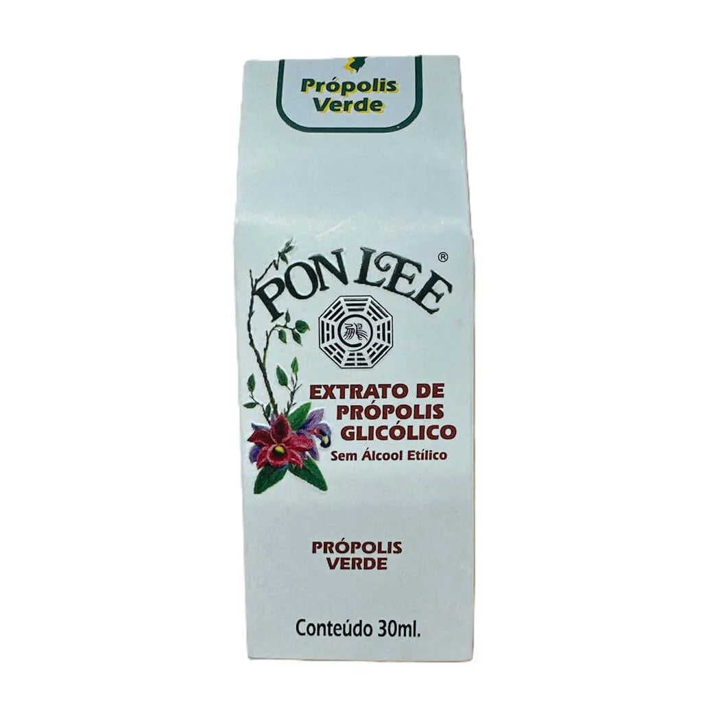 Pon Lee Green Bee Propolis 43% Original Packaging, Alcohol Free (30mL) Buy at New Green Nutrition
