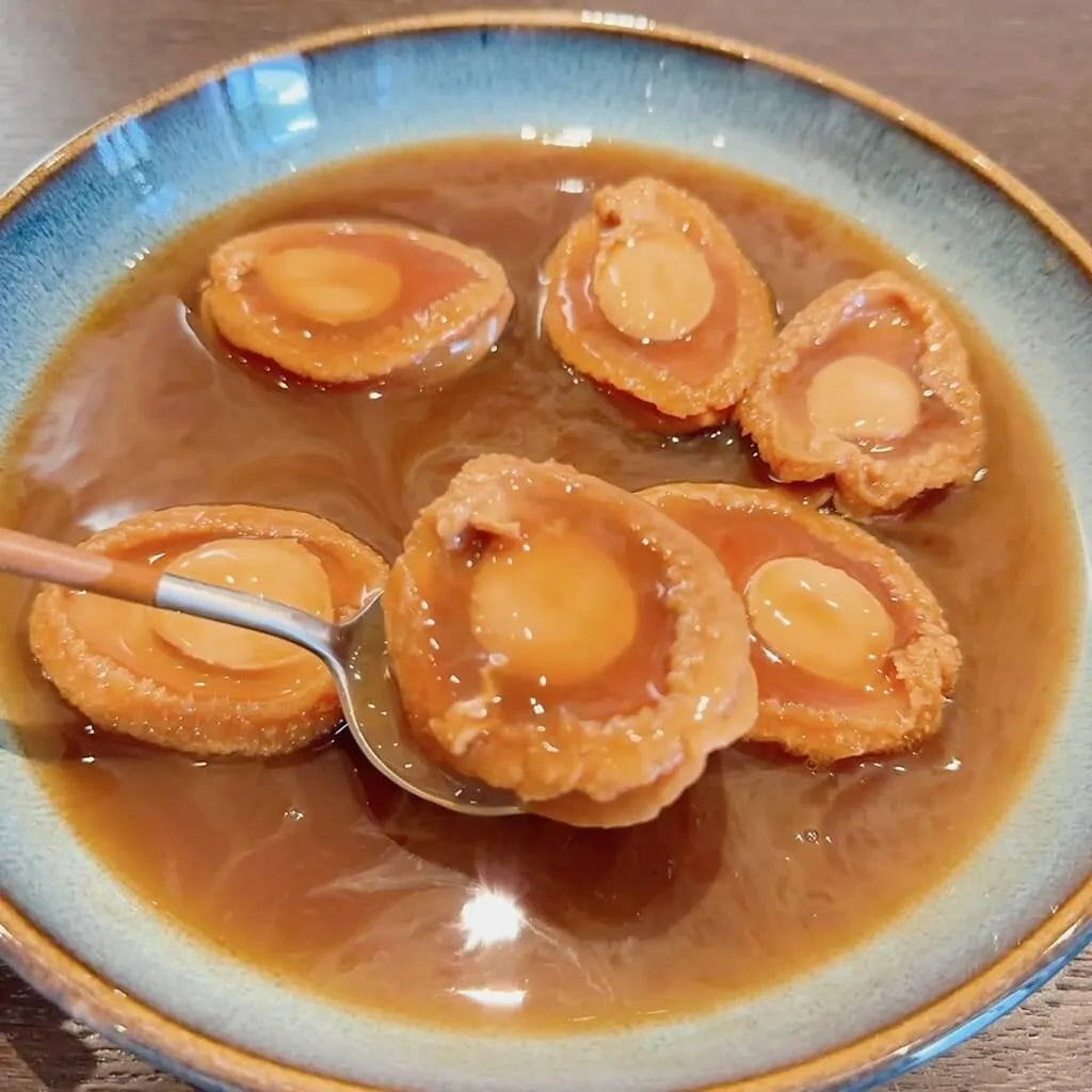 Premium Abalone in Soy Sauce Large Size 4 Pieces (15 Oz.) - Buy at New Green Nutrition