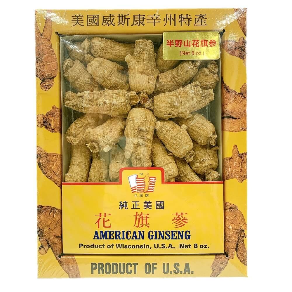 Premium American Ginseng Root- Short-Extra Large Size (8 oz) - Buy at New Green Nutrition