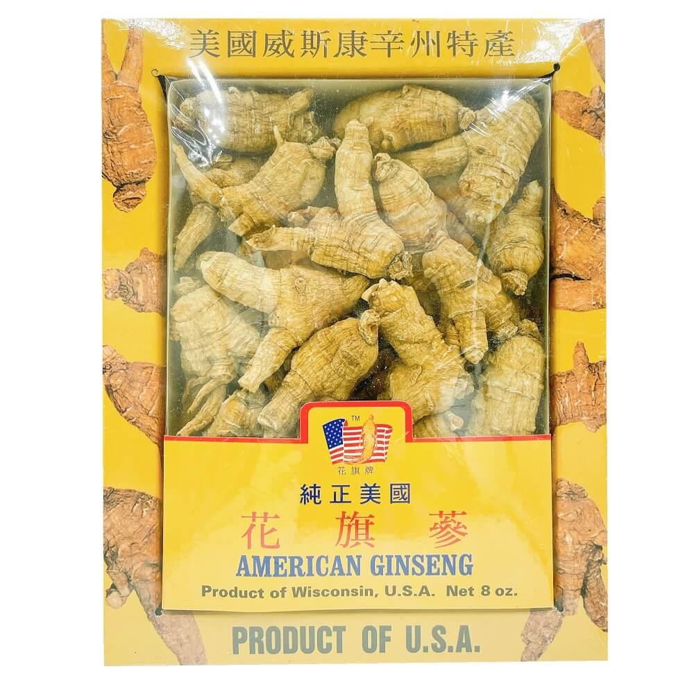 Premium American Ginseng Root Short-Extra Small Size (8 oz) - Buy at New Green Nutrition