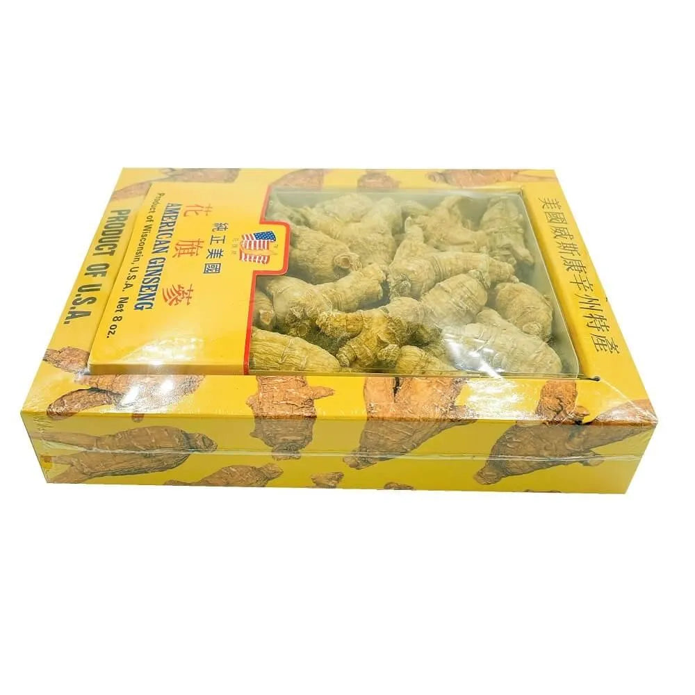 Premium American Ginseng Root Short-Extra Small Size (8 oz) - Buy at New Green Nutrition