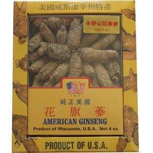 Premium American Ginseng Root- Short Medium Size (4oz) - Buy at New Green Nutrition