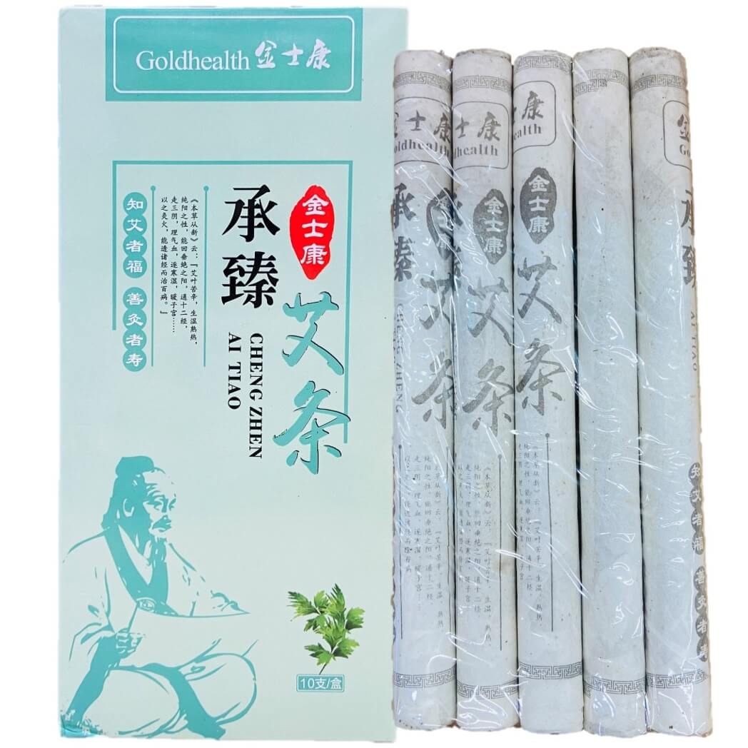Premium Cheng Zheng Ai Tiao, Aged Moxa Rolls Sticks (10 Large Rolls) - Buy at New Green Nutrition