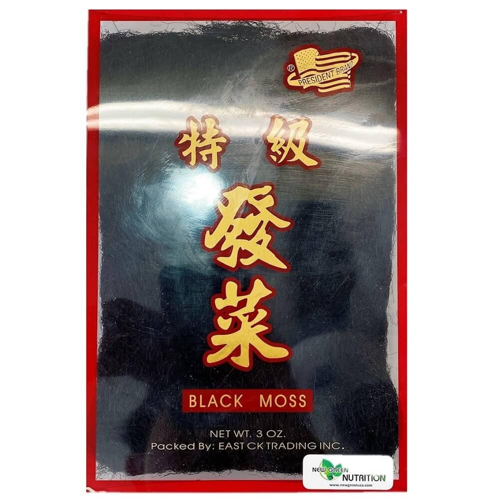 Premium Dried Black Sea Moss, Fat Choy (3Oz. Gift Box) - Buy at New Green Nutrition