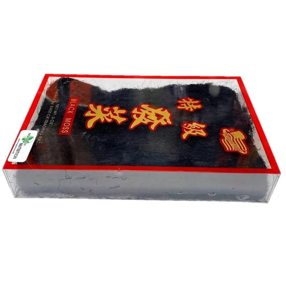 Premium Dried Black Sea Moss, Fat Choy (3Oz. Gift Box) - Buy at New Green Nutrition
