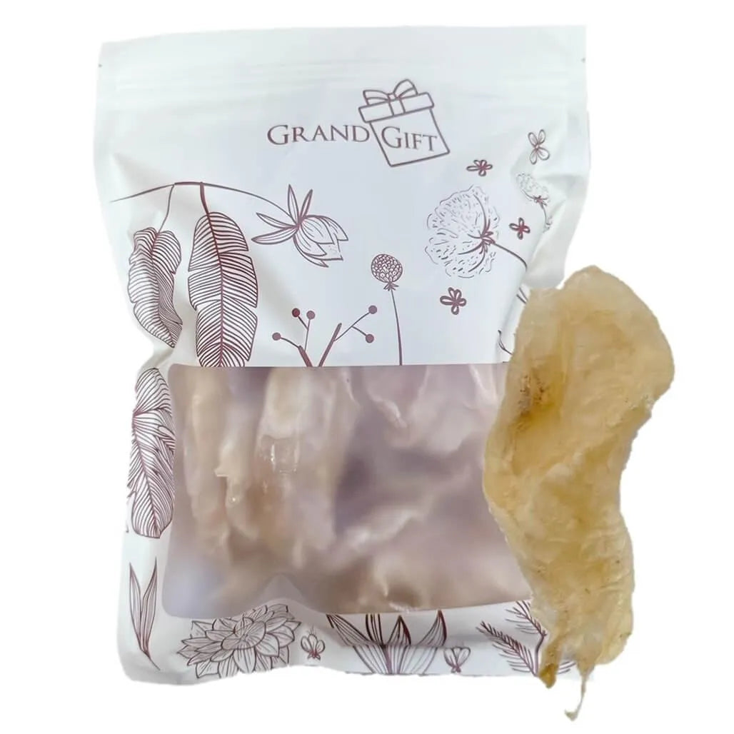 Premium Dried Croaker Fish Maw Small Size (8oz) - Buy at New Green Nutrition