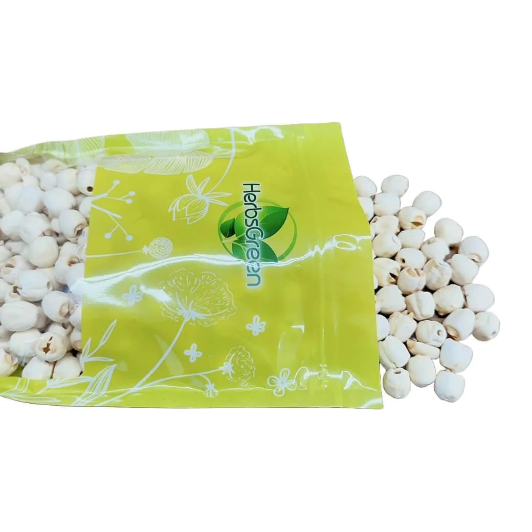 white lotus flower seeds Premium Dried White Lotus Seeds – New Green Nutrition