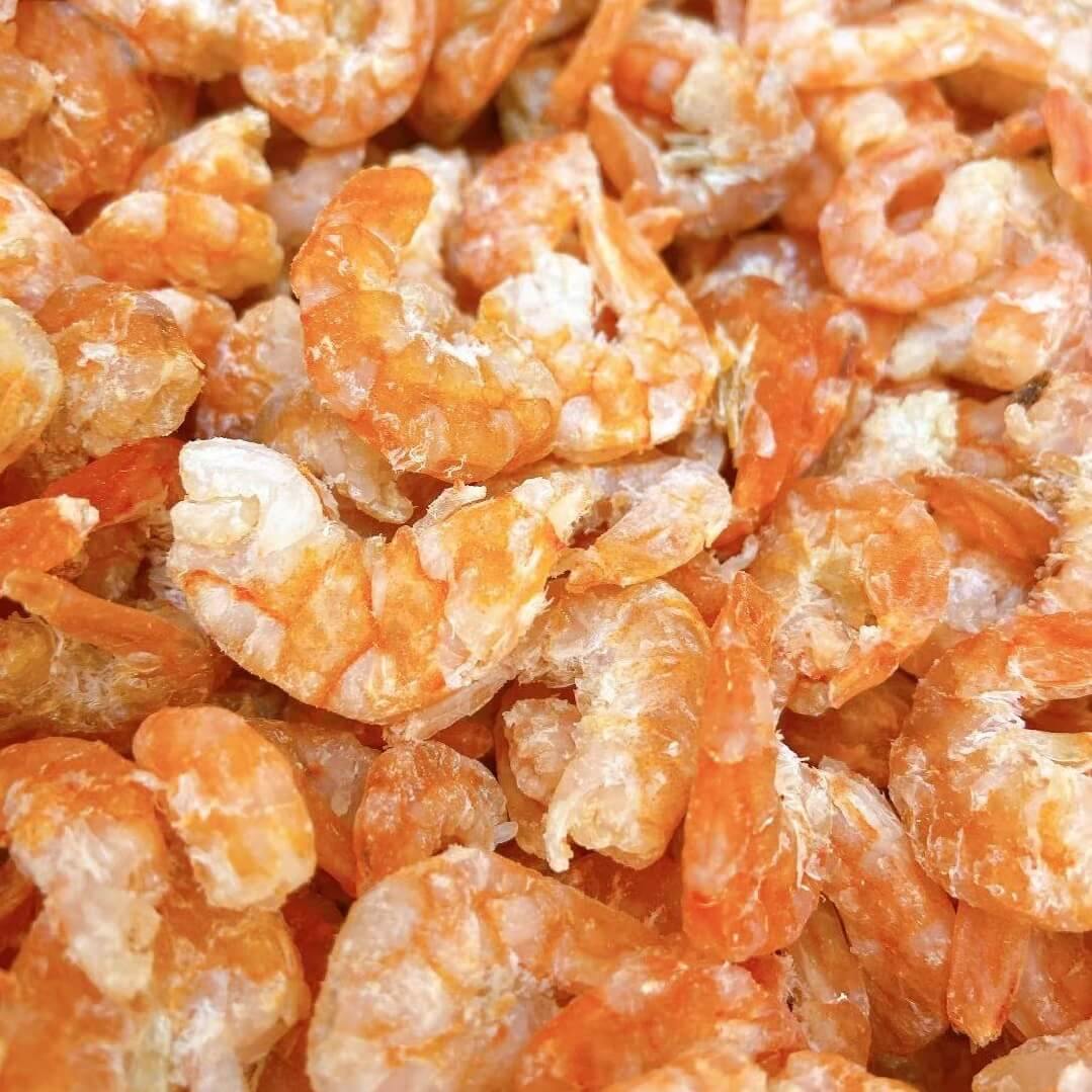 Premium Grade 9A Thailand Dried Shrimp, No Shell, Head & Tail (8oz - 2lbs) - Buy at New Green Nutrition