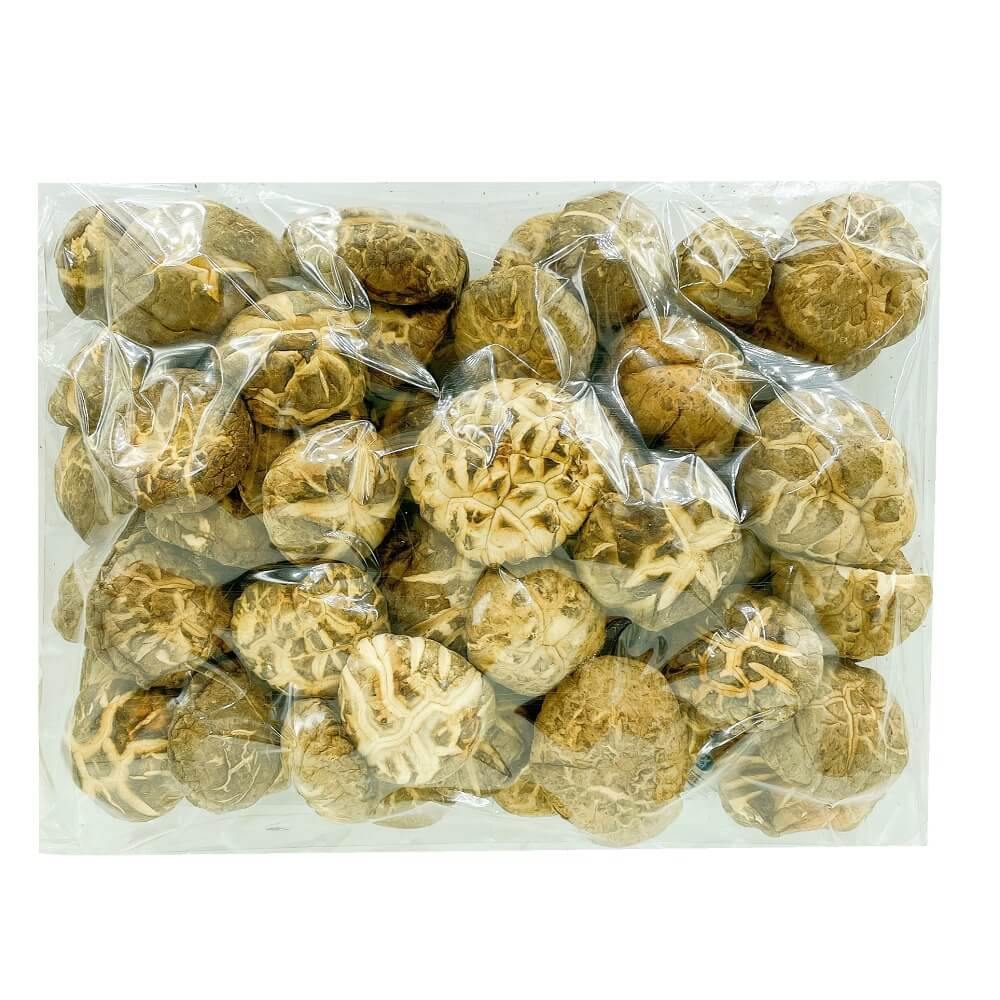 Premium Grade Dried White Shiitake Mushrooms Large (8oz. Gift Box) - Buy at New Green Nutrition