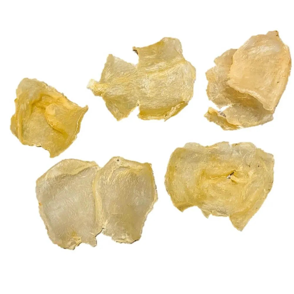 Premium Mexico Dried Fish Maw Medium Size 28-35 Pieces (8oz - 1lb) - Buy at New Green Nutrition