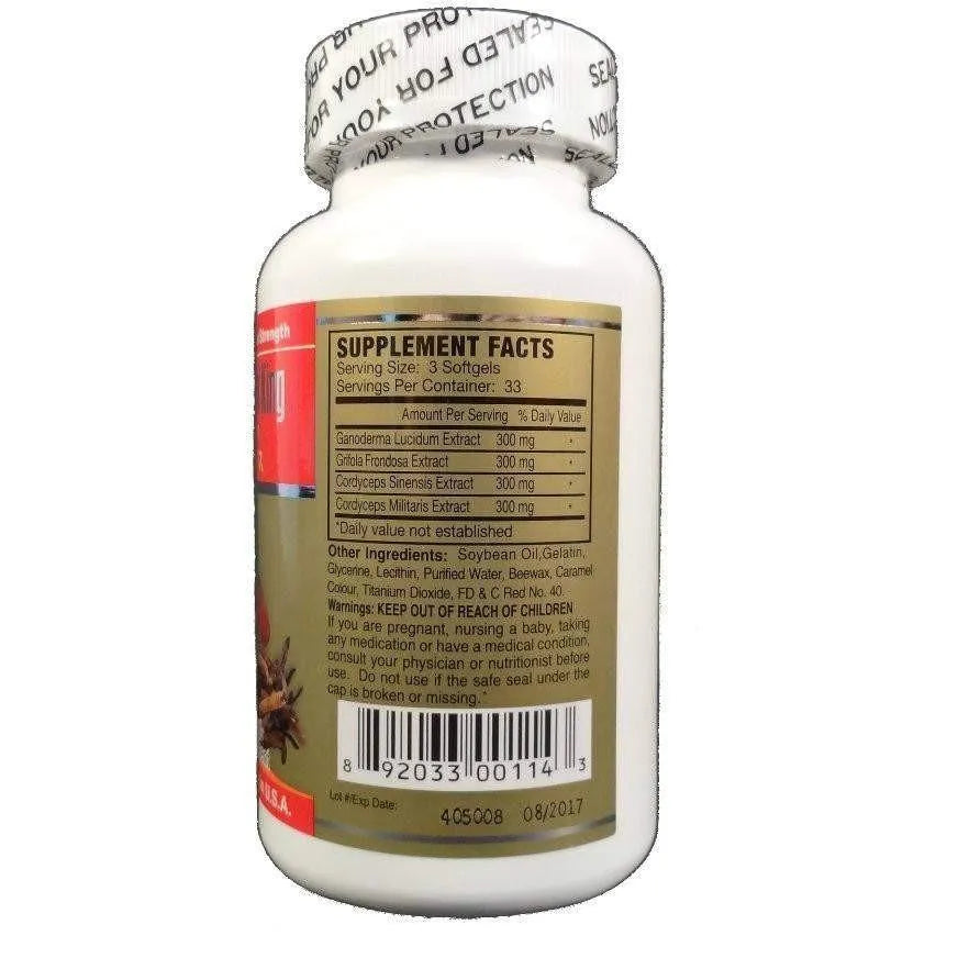 Premium Reishi King (100 Softgels) - Buy at New Green Nutrition