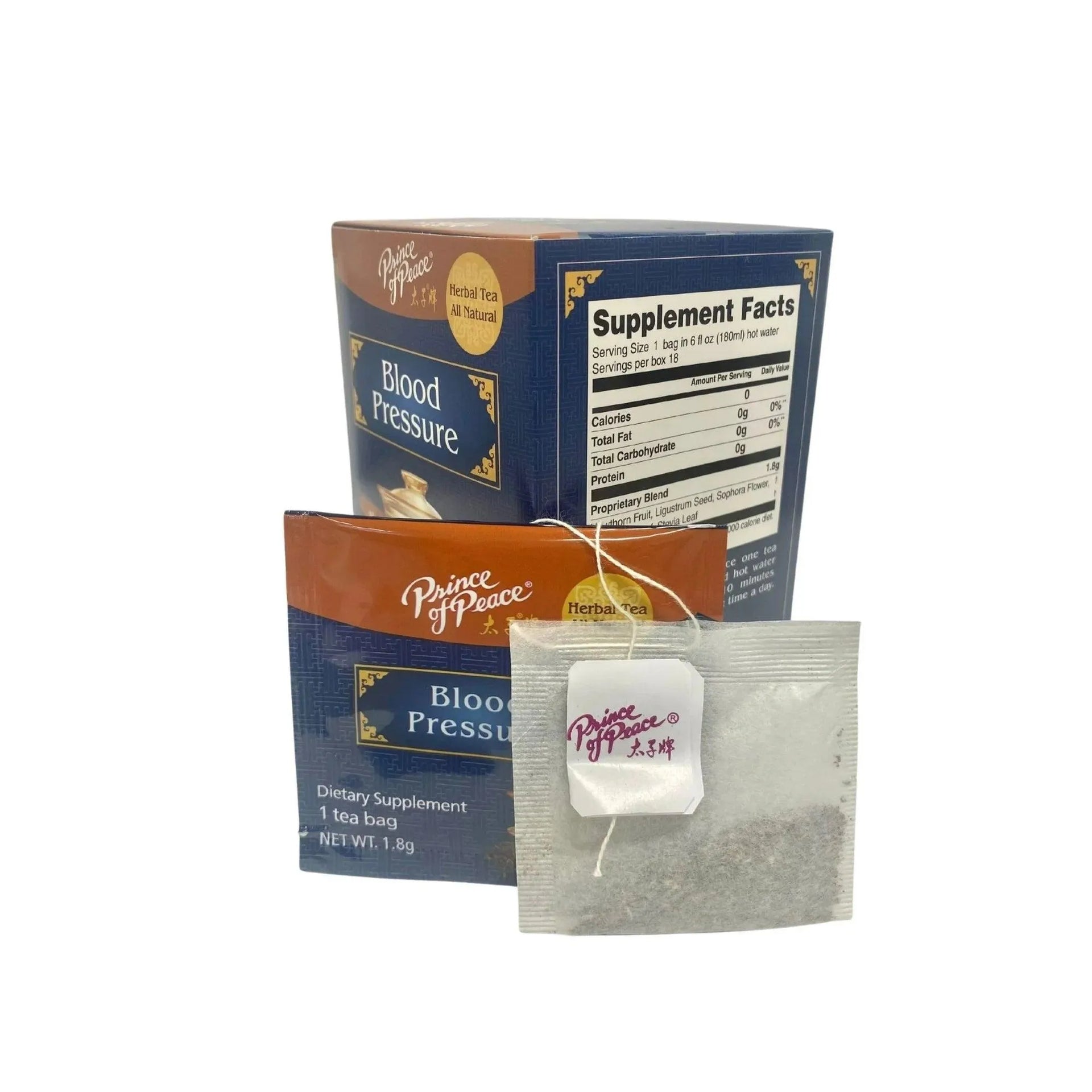 Prince of Peace Blood Pressure Tea (18 tea bags) - Buy at New Green Nutrition