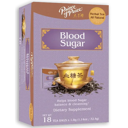 Prince of Peace Blood Sugar Tea (18 Teabags) - Buy at New Green Nutrition