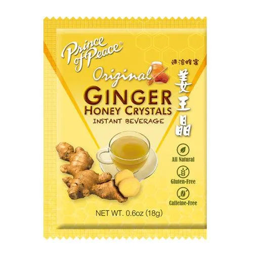 Prince of Peace Instant Ginger Honey Crystals (10 sachets) - Buy at New Green Nutrition