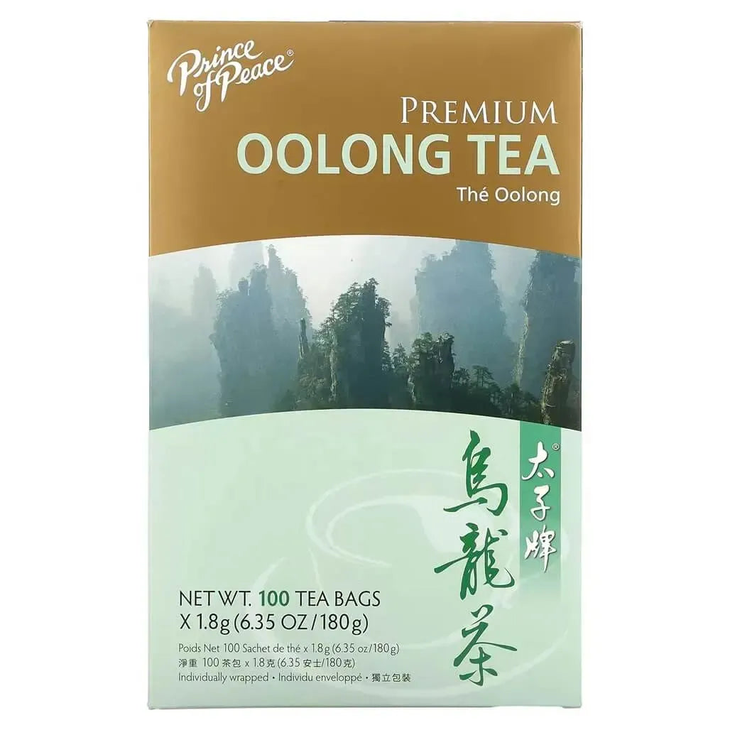 Prince of Peace Oolong Tea (100 Teabags) - Buy at New Green Nutrition