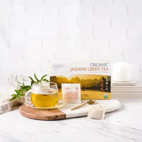 Prince of Peace USDA Organic Jasmine Green Tea (100 Teabags) - Buy at New Green Nutrition